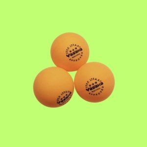 Yasaka Balls 3*** 38mm 3pcs Orange